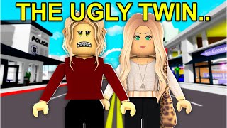 Im The UGLY Twin In Roblox Brookhaven [upl. by Atiuqer462]