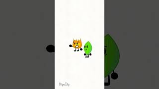 Leafy and Firey BFB recap reanimated bfdi firey leafy [upl. by Kletter]