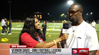 DMV Gridiron Interviews NFL Great Vernon Davis [upl. by Sweyn932]