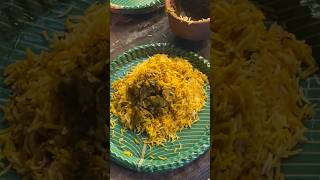 Mutton chops Pot Biriyani 350rs😳🔥food shorts telugu [upl. by Gleason590]