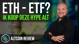 ETH ETF start nieuwe crypto bull run Meeliften op crypto hype met deze trending crypto [upl. by Anual]