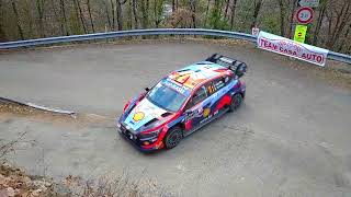 WRC Col Turini Rally Monte Carlo 2023 [upl. by Orferd411]