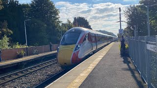 800107 LNER 1W10 London Kings Cross to Aberdeen 1030 15E Lea Road 5102024 [upl. by Aelanna]