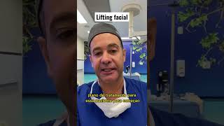 Lifting facial ou cirurgia plástica do rosto para tratar de flacidez facial em paciente de 56 anos [upl. by Riti515]