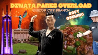 DIWATA PARES OVERLOAD QUEZON CITY BRANCH SOFT OPENING [upl. by Patin]