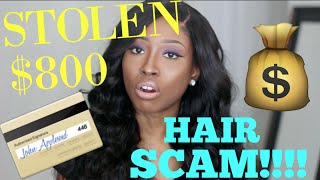 STORY TIME I JUST GOT SCAMMED FOR 800 ON PAYPAL  HAIR COMPANY SCAM [upl. by Eustacia535]