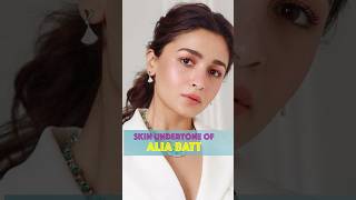 Alia Batt’s Skin Undertone Secrets aliabhatt shorts viralshorts beauty skintones [upl. by Einapets]