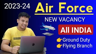 Indian Air Force New Vacancy 🔥 AFCAT New Notification 2023  AFCAT Recruitment 2023 [upl. by Neron]