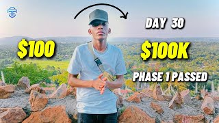 DAY 30 OF TURNING 100  100000 TRADING FOREX [upl. by Dionis]