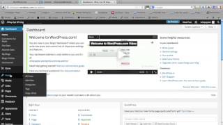 Creating a free Wordpress blog  tutorial for beginners [upl. by Aket]