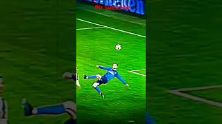 Ronaldo back flip shot 👍👿👿🔥 cr7 football [upl. by Lletnahs]