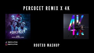 Percocet Remix x 4K Routxo Mashup Alex Rose ft Lenny Tavarez El Alfa ft Darrell Noriel [upl. by Chaworth]