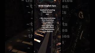 GCSE English tips 🫶🏼 english gcse study englishtips [upl. by Loginov]