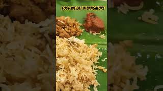 Food we eat in Bangalore travel food travelvlog bengaluru  bangalorefoodies foodiedelight [upl. by Kampmeier18]