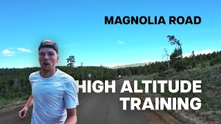 Amateur Runner Tries Magnolia Road  High Altitude Training in Colorado [upl. by Ahsekim]