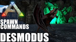 Ark DESMODUS spawn commands [upl. by Langill]