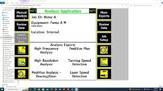 CSI 2140 Vibration Analyzer video2 [upl. by Lenahc]