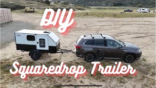 DIY Squaredrop Camper Trailer Build [upl. by Gaskill]