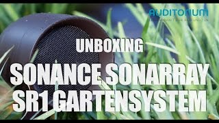 Unboxing Sonance Sonarray SR1 Gartensystem [upl. by Aihsetan]