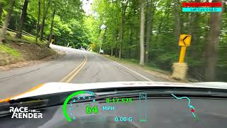 2022 Spring Weatherly PA hillclimb  dashcam [upl. by Tandie]