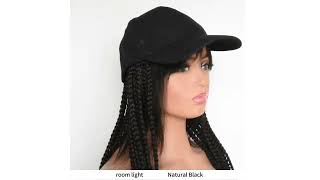 Braid Baseball Hat Hair Indoor Wear Show [upl. by Tonye]