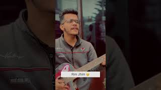 Rim Jhim 💖  Khan Saab  Guitar Cover  Nitish Bhagat [upl. by Annailuj]