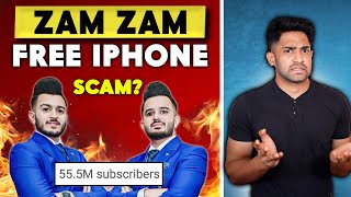 ZAM ZAM ELECTRONICS ROAST FREE IPHONE SCAM [upl. by Aelegna178]