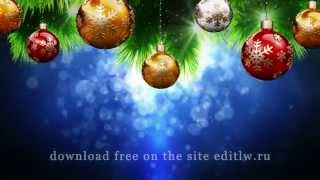 Free Video Background 1920x1080 winter christmas new year [upl. by Haliek]