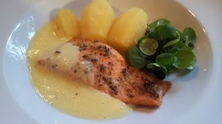 Lachs Rezept mit Zitronenpfeffer  Der Bio Koch 211 [upl. by Sams]