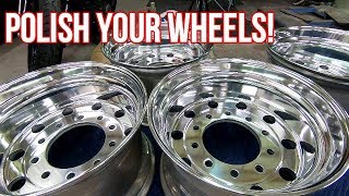 How to Polish and Buff your Aluminum Wheels to a Mirror Finish [upl. by Daron]