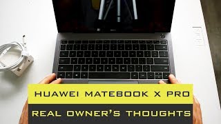 quotALMOST PERFECTquot  Real Owner Reviews Matebook X Pro [upl. by Devonna602]