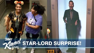 Chris Pratt Pranks Guardians of the Galaxy Fans [upl. by Siul]