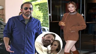 Ben Affleck makes surprising new comment about ex Jennifer Lopez after she filed for divorce [upl. by Aknayirp]