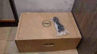 Unboxing Monitor Dell Touch screen 24 P2418HT [upl. by Notlrak218]