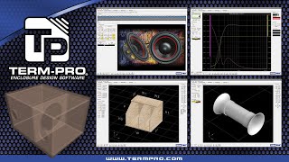 TermPRO Loudspeaker Enclosure Design Software Video Tutorial [upl. by Ateiram]