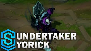 Undertaker Yorick Skin Spotlight  League of Legends [upl. by Olemrac]