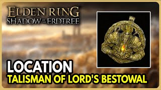 Elden Ring DLC  Talisman of Lords Bestowal Location [upl. by Esela]