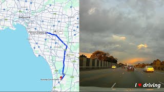 DASH CAM AUSTRALIA MELBOURNE Driving from Malvern East to Carrum Downs [upl. by Conners]