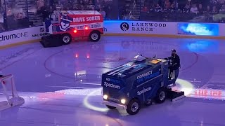 Amalie Arena  Tampa Bay Lightning Zamboni 33024 [upl. by Bristow217]