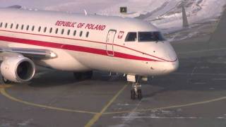 Embraer 170200ER reg SPLIH Katowice Airport Pyrzowice [upl. by Harima585]