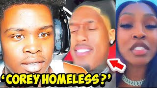 COREY SSG HAS BEEN EXPOSED FOR BRING BROKE AND HOMELESS BY HIS EX GIRLFIREND DANNI🤯 [upl. by Abehs846]