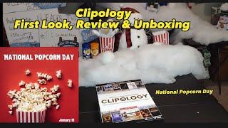 National Popcorn Day• Clipology First Look Review amp Unboxing [upl. by Audwen]