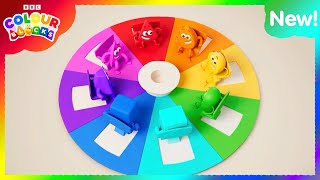 The Colour Wheel  Colours for Kids  Episode 27  Colourblocks [upl. by Paul]