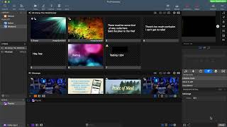 Pro Presenter 7  Messages and Stage Display [upl. by Atnamas]