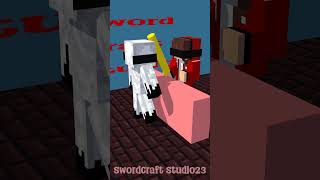 Dont Get Hit Challenge With Notch Entity Herobrine And Maizen ID  Bones shorts minecraft [upl. by Engedus400]