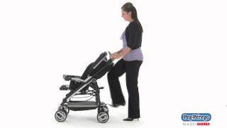 2011 Stroller  Peg Perego Pliko P3 Compact  How to Open [upl. by Arvin]