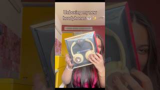 Unboxing my new headphones 🎧  BOAT ROKERZ 450  youtubeshorts unboxing unboxingvideo shorts [upl. by Nalyad337]