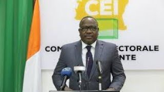 Urgent  Monsieur Coulibaly kuibiert nest plus président de la CEI [upl. by Berner]