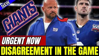 🚨 REVELATION DABOLL AND JONES DISAGREE DURING THE GAME 😲NEW YORK GIANTS NEWS TODAY NFL NEWS TODAY [upl. by Kathye]