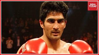 Vijender Singh To Fight British Boxer Amir Khan [upl. by Teeniv]